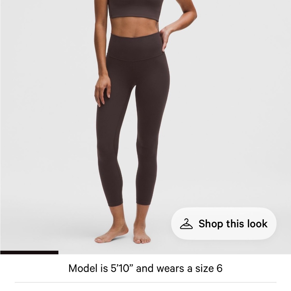 lululemon athletica Brown Leggings